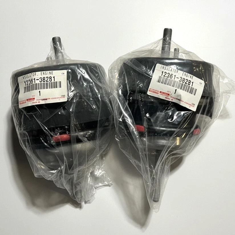JUEGO AISLADOR MONTAJE MOTOR DELANTERO ORIGINAL LEXUS 08-17 LS460 TRACCIÓN TRASERA 2X 12361-38221 Foto 1 de 1
