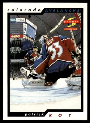 1996-97 Score #1 Patrick Roy Colorado Avalanche - Image 1 of 2