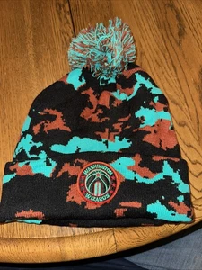 Washington Wizards Camouflage Teal Beanie - Bild 1 von 4