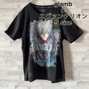 Glamb Evangelion Kaworu T-Shirt Black Cotton S Limited Collab, NTSF - Picture 1 of 11