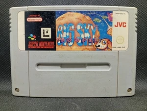 Big Sky Trooper - NEW SAVE BATTERY - Super Nintendo PAL - SNSP-A89P-EUR  (l#02) - Picture 1 of 10