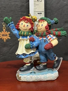 Danbury Mint Raggedy Ann & Andy Ornament "Winter Wonderland" 2010 - Bild 1 von 9