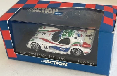 Model car Panoz GTR-1 Team DPR Brabham Bundy Le Mans 1997 Action AC4 978955 1:43 - Image 1 of 4