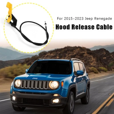Cable de liberación de bloqueo de capó para Jeep Renegade 2015-2023 reemplazar 68247126AA Foto 1 de 4
