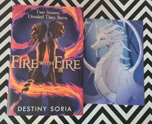 FIRE WITH FIRE by DESTINY SORIA Hardback (2021) FAIRYLOOT Edition Signed - Bild 1 von 9