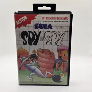 Sega Master System, Spy vs Spy, SMS, PAL, CIB, Tested, Genuine, Retro Gaming - Picture 1 of 14