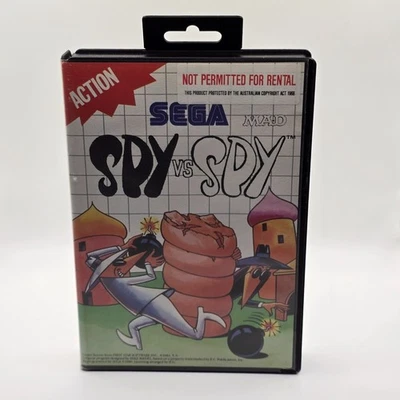 Sega Master System, Spy vs Spy, SMS, PAL, CIB, Tested, Genuine, Retro Gaming - Image 1 of 4