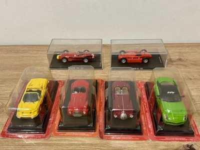 LOTTO FERRARI, MASERATI E LANCIA 1/43 MAI APERTI - Immagine 1 di 4