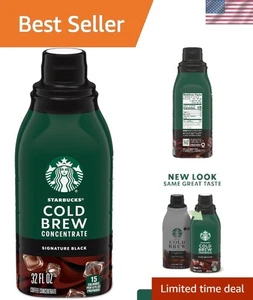 Easy Cold Brew Caffè Concentrato Firmato Nero 32 Fl Oz - Pronto in pochi minuti - Foto 1 di 12