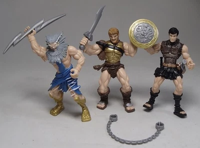 Lote de figuras de héroes Chap Mei True Legends HÉRCULES Zeus PERSEUS con escudo de medusa   Foto 1 de 4