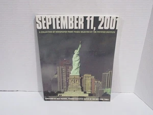 Sept 11, 2001 9/11/2001 Book of Newspaper Front Pages  Articles Photos Reaction - Imagen 1 de 1