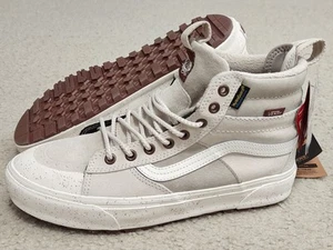 Vans Sk8-Hi MTE-2 Speckled Peyote Ivory White Shoes Boots VN0007NKBYS Women's 9 - Picture 1 of 6