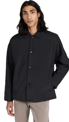 rag & bone Men's Henderson Filled Shirt Jacket, Black, L - Image 1 of 4