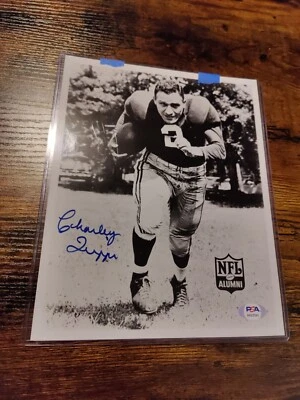 PSA COA Charley Trippi Signed 8x10 Photo Chicago Cardinals NFL Autograph - Image 1 of 4