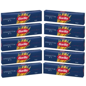 Barilla Spaghettini Número 3 Reggia Pasta 500g 10er Pack - Imagen 1 de 1