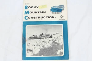 Rocky Mountain Construction August 1962 Magazine Catalog South Edition - Picture 1 of 5