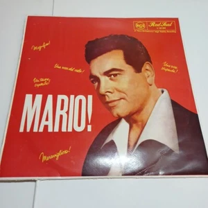 Mario Lanza Mario! 33 RPM LP Record RCA Victor Red Seal 1959 - Picture 1 of 12
