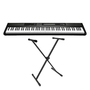 Kurzweil KAS1-LB Stage Piano Keyboard negro 88 teclas con soporte para teclado - Imagen 1 de 11