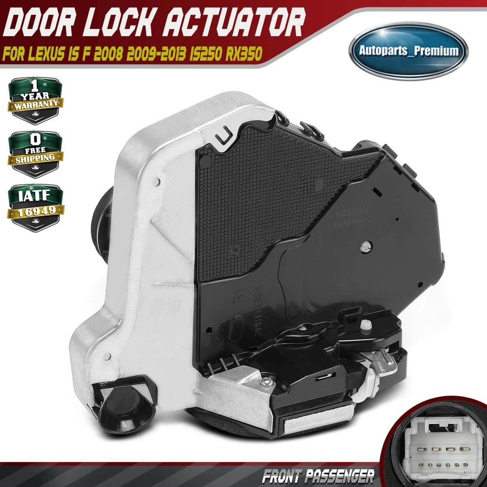 Actuador de cerradura de puerta delantera derecha para Lexus IS F 2008 2009-2013 IS250 RX350 Foto 1 de 4