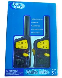 Vintage KMart Just Kidz Childrens Walkie Talkies With Rage over 200 Feet NIB! - Picture 1 of 3
