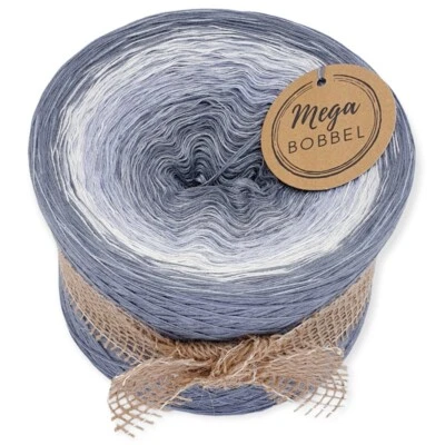 MegaBobbel*Nebelschleier*13*Fädigkeit+Länge n. Wahl*Verlaufsgarn Wolle GP:80€/kg