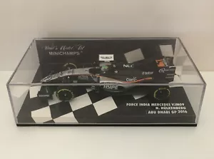 Minichamps F1 Force India VJM09 2016 Nico Hulkenberg 1/43 Conversion AbuDhabi GP - Imagen 1 de 1