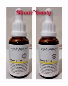 Skin Nutrition Botanicals-Viamin C Serum w/Hyaluronic Acid, 1 Fl Oz -(PACK OF 2) - Picture 1 of 2