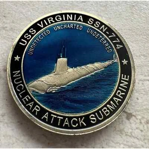 USN USS VIRGINIA SSN 774 ATOMKRIEG ANGRIFF U-BOOT - Bild 1 von 3
