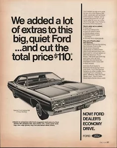 Hardtop Ford - 1970 - Galaxie 500 2 porte - Pubblicità Auto d'epoca - Foto 1 di 1