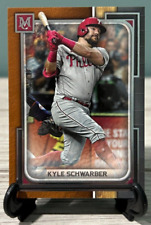 Kyle Schwarber 2023 Topps Museum Collection #38 COPPER - PHILLIES