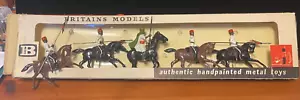 VTG BRITAINS 60'S Lead, 'EGYPT CAVALRY' #9264-5 Pieces W/ Box-TOY SOLDIERS - Picture 1 of 24