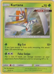 Pokemon TCG SM Unbroken Bonds 19/214 Kartana Holographic Rare Karte - Bild 1 von 1