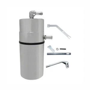Oil Catch Can Silver Alloy 600ml Splitflow Performance Kit suit Holden Commodore - Picture 1 of 10