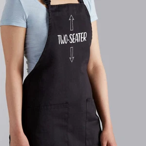 Two Seater Arrows Humor Saying Quotes Novelty Joke gift Apron Chef Cook Baking - Picture 1 of 3