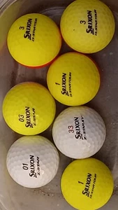 free shipping (7) 2 color SRIXON GOLF BALLS AAAA QUALITY great value at $ 12.09 - Picture 1 of 2