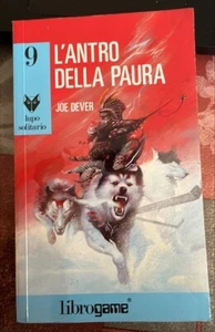 l'antro della paura n.9 Lupo Solitario LIBROGAME 1°edizione 1989 nuovo! - Foto 1 di 1
