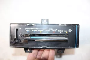 79-95 Chevy G10 G20 Gmc 1500 2500 VANDURA Van CLIMATE CONTROL Heat AC HVAC Clean - Picture 1 of 6