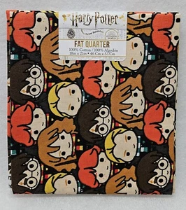 Harry Potter 100% Quilting Cotton, 18" x 21" Precut Fat Quarter/New - Picture 1 of 3