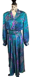 Anne Crimmins for UMI Collections silk dress sz 8 - Picture 1 of 19