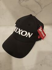 Srixon Duvel Strapback Cap Hat Black Embroidered New With Tag