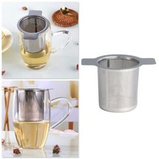 Mesh Tea Infuser Strainer Leaf Filter Leaks Sieve Metal Cup Hot Sale