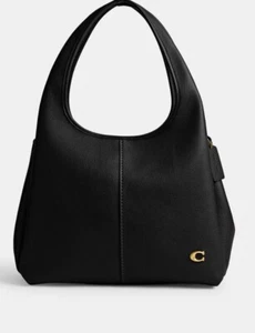 Coach Lana Shoulder Bag 23 Hand Bag BNWT Black Dust bag - Picture 1 of 11