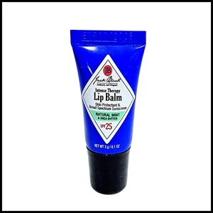 Jack Black Intense Therapy Lip Balm SPF 25 Natural Mint & Shea Butter Travel Siz - Picture 1 of 8