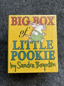 Big Box of Little Pookie by Sandra Boynton (6 Book Box Set) Rare OOP, NEW SEALED - Foto 1 di 5