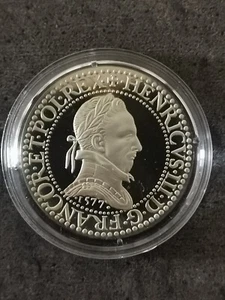 10 FRANCS ARGENT BE 2000 HENRI III 1471 EX. / FRANCE PROOF SILVER - Picture 1 of 2