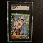 1986 Topps - D* on Copyright Line #161 Jerry Rice (RC)
