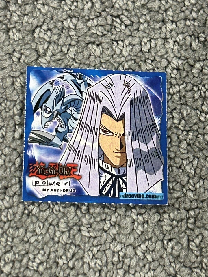 Hoja de pegatinas Freevibe Sandylion Yu-Gi-Oh 1996 de colección súper rara Foto 1 de 1