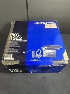 Alpine PKG-RSE2 DVD Rear Seat Entertainment Package Brand New - Picture 1 of 8