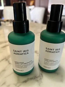 LOT OF 2/ Saint Iris Adriatica Every Body WAKE UP DROPLETS & VITALITY SPRITZ - Picture 1 of 8