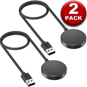 2Pack Wireless Magnetic Charger Dock For Samsung Galaxy Watch 6/5 Pro//5/4/3/2/1 - Picture 1 of 12